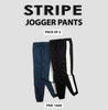 Pack of 2 side strip Stripe joggers pant trouser