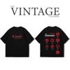 Sharingan Oversized Dropshoulder Tee - DTF Printed Tshirt for Men and Women