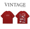 Trooper Oversized Dropshoulder Tee - DTF Printed Tshirt for Men and Women