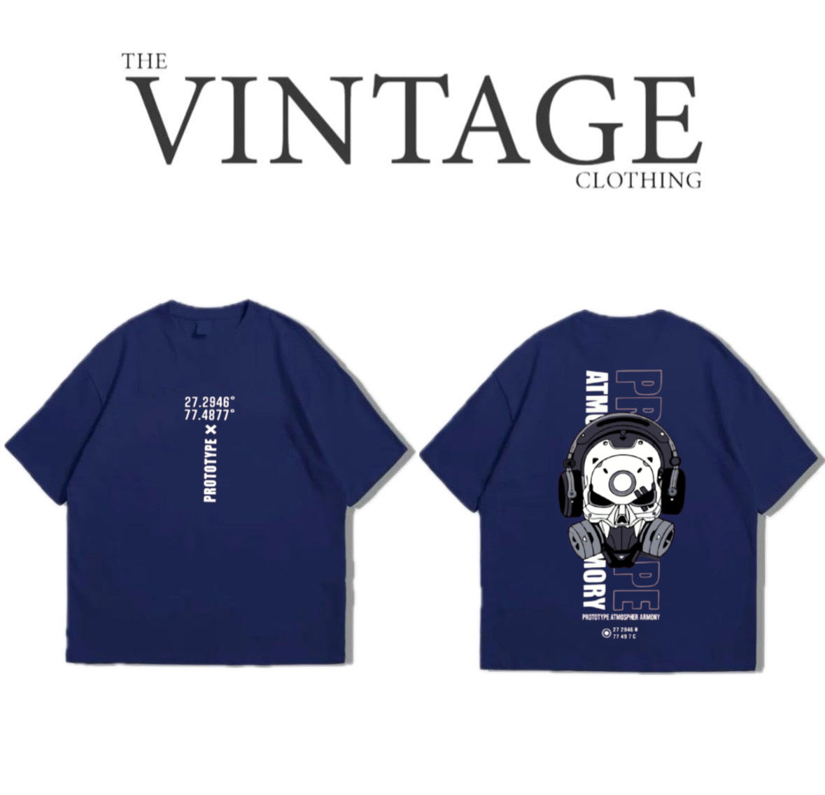 Prototype Oversized Dropshoulder Tee - DTF Printed Tshirt for Men and Women