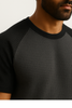 Pack of 2 - Oversized Raglan Waffle Knit T-Shirt