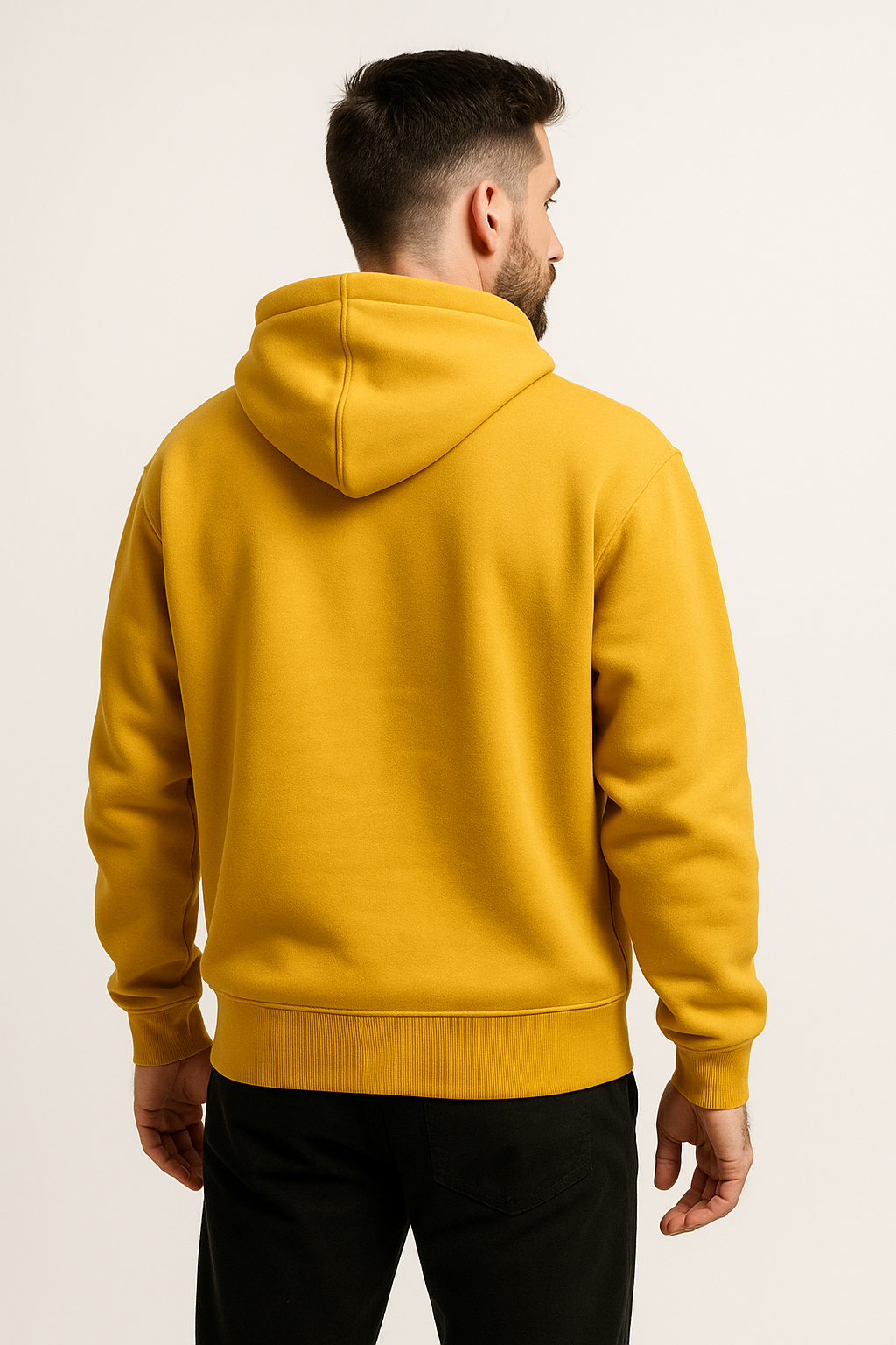 Pack of 2 Basic Charcoal & Yellow Hoodies