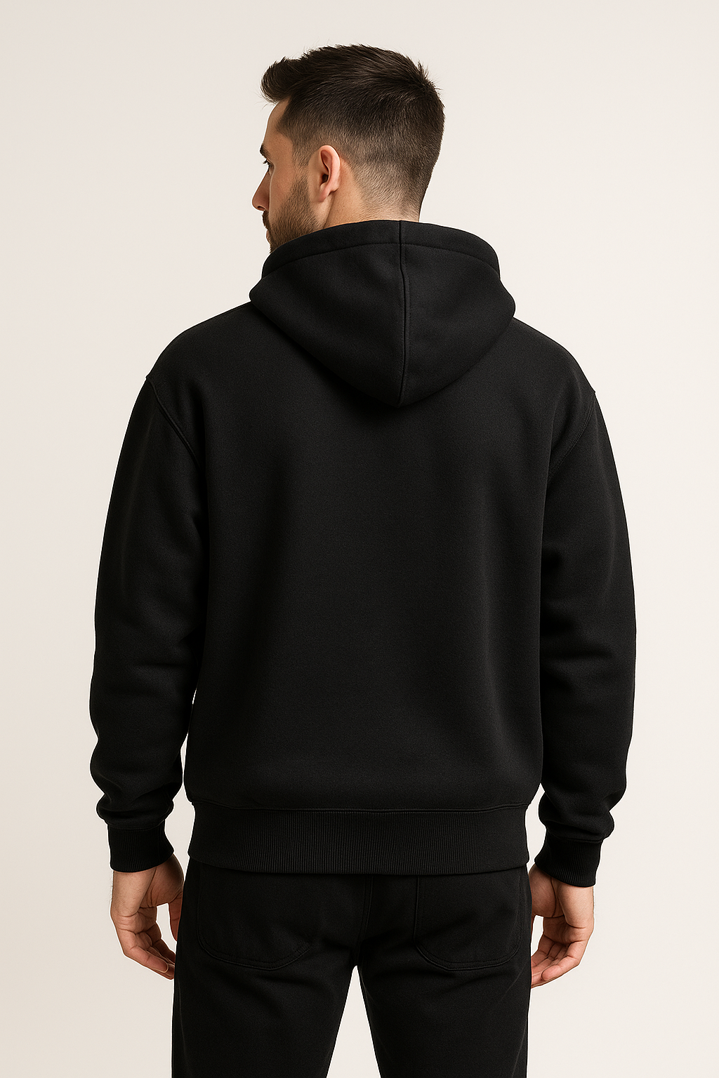 Pack of 2 Basic Black & White Hoodies