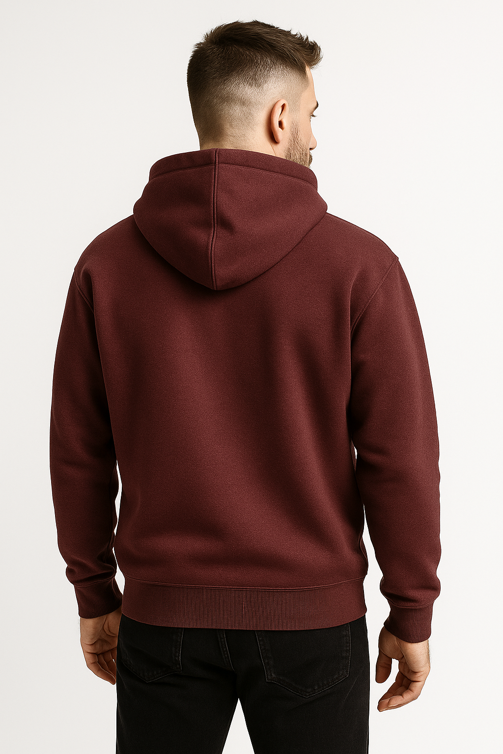 Pack of 2 Basic Maroon & Green Hoodies