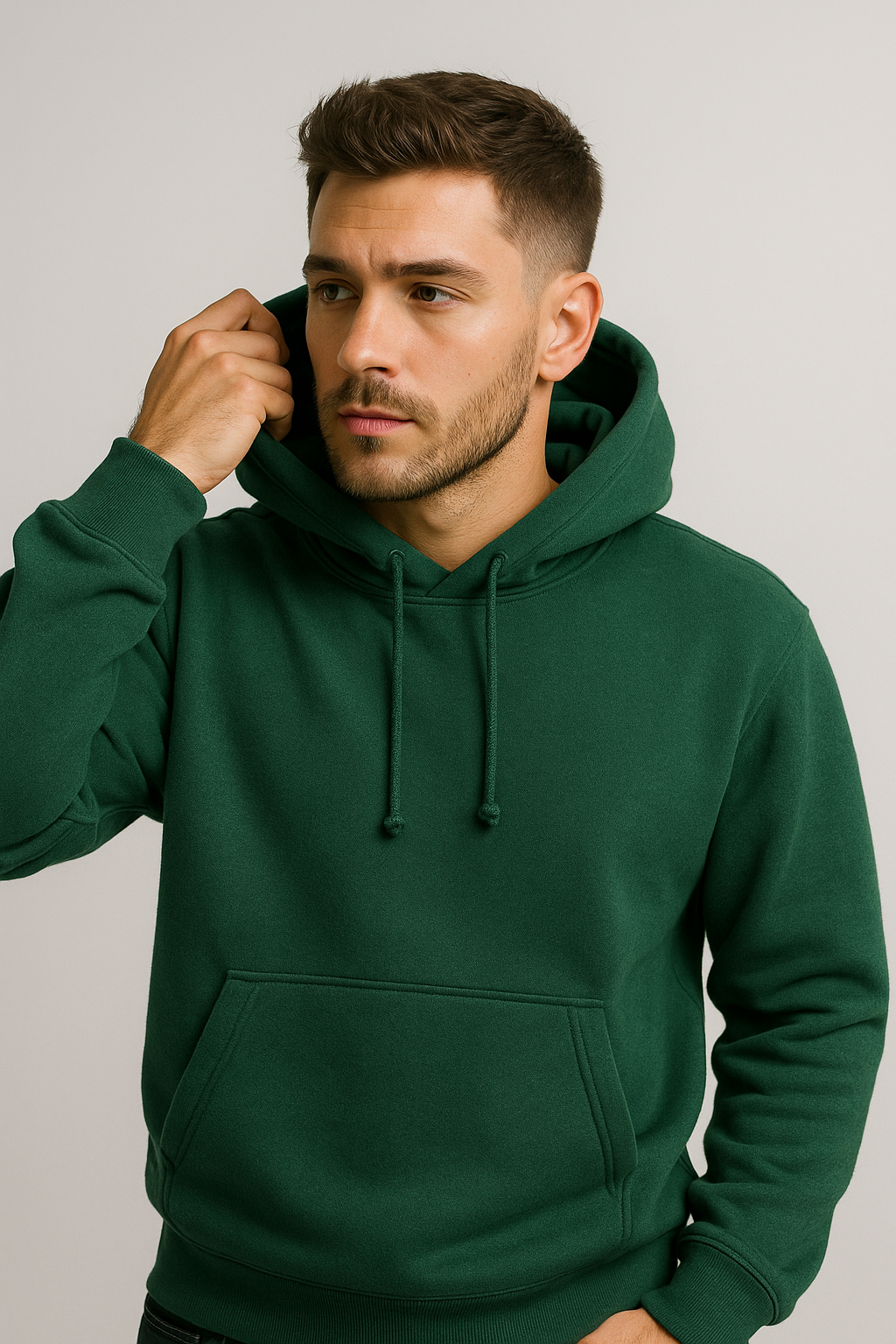 Pack of 2 Basic Maroon & Green Hoodies